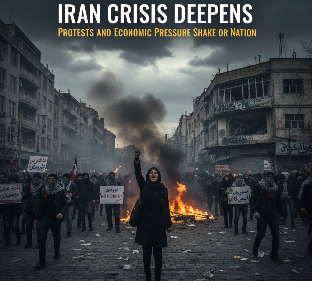 Iran Crisis Deepens as Protests and Economic Pressure Shake the Nation