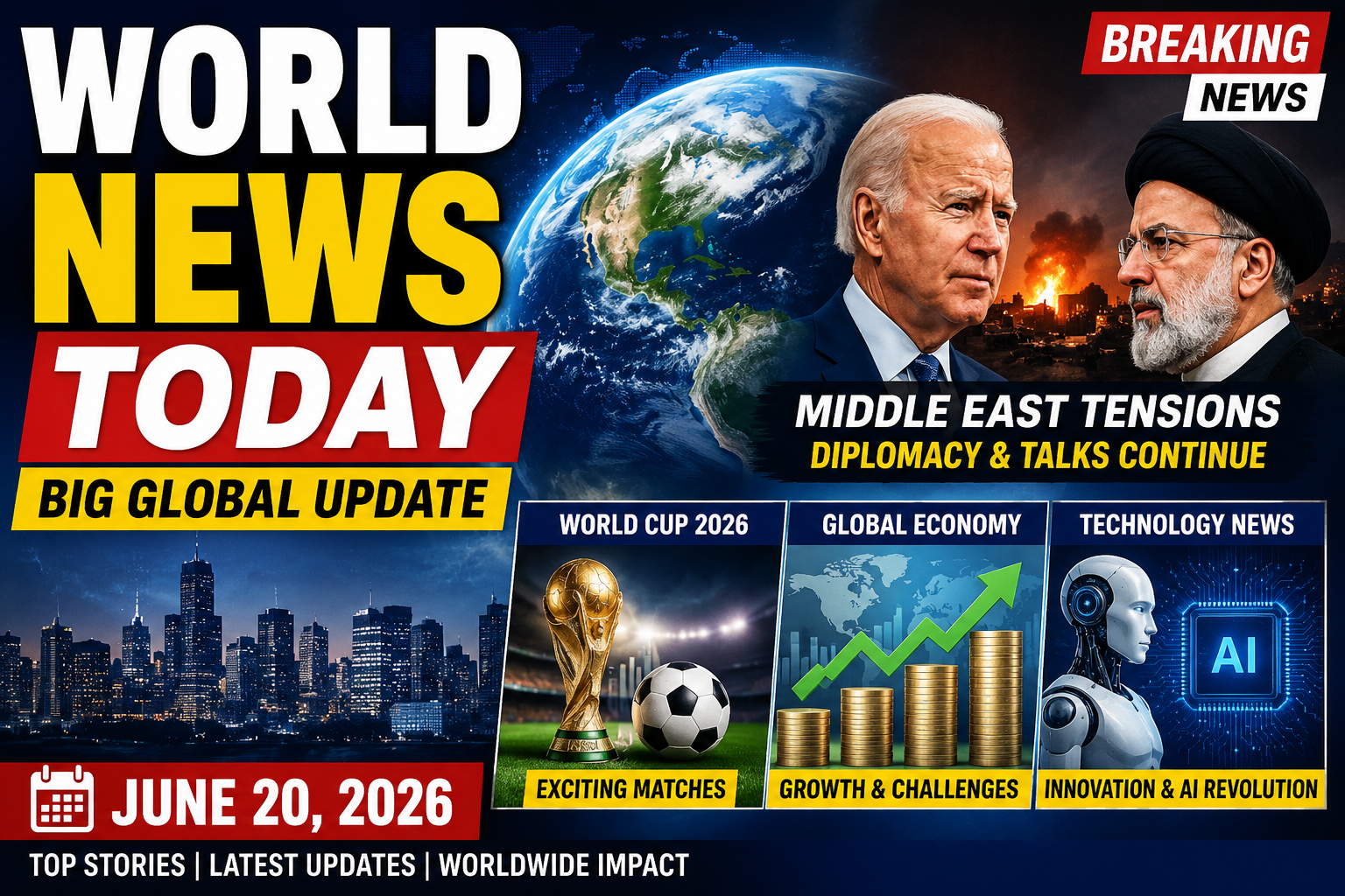 ? World News Today 2026 | Biggest Global Updates Around the World