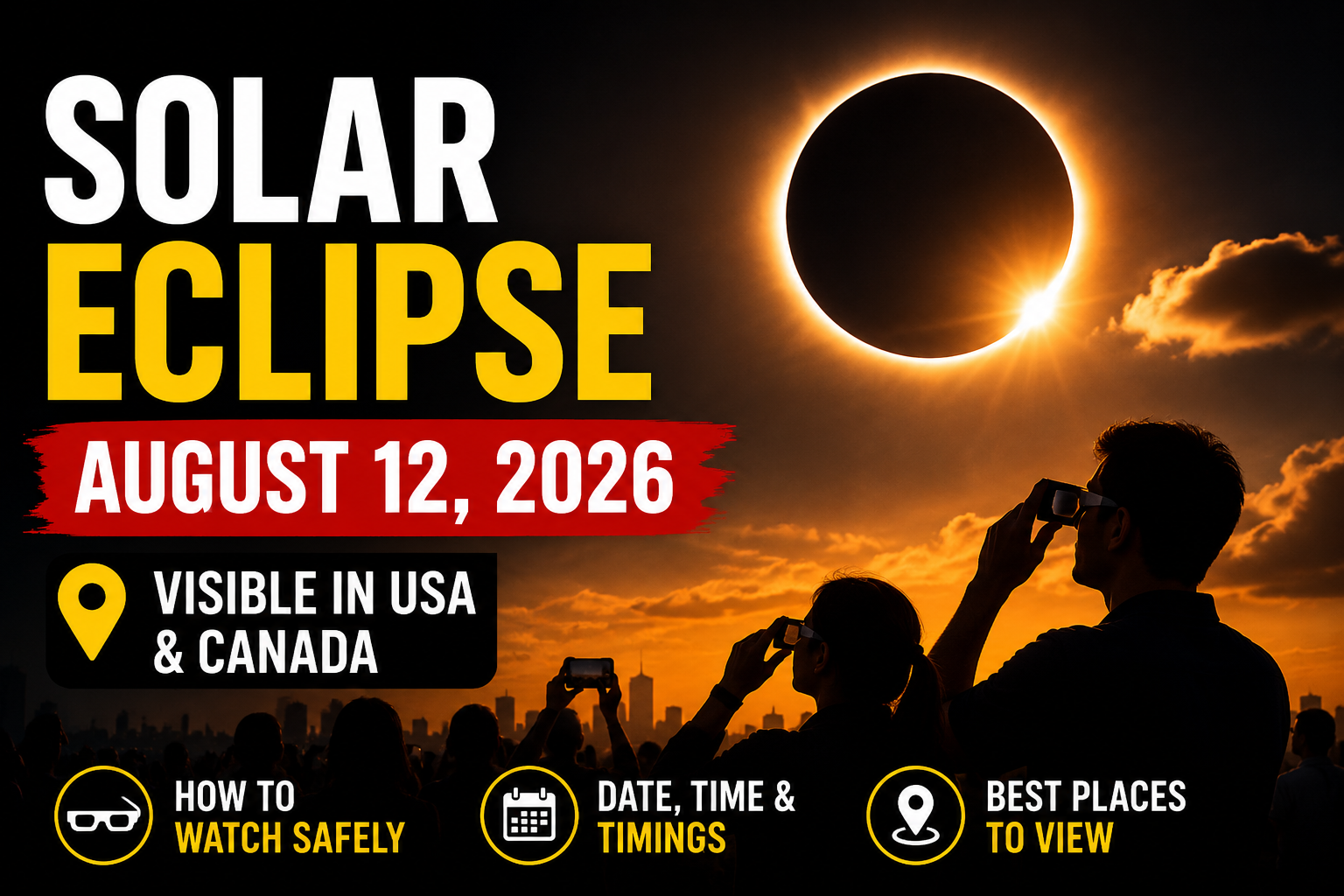 Rare Solar Eclipse 2026: Best Places to Watch It Live