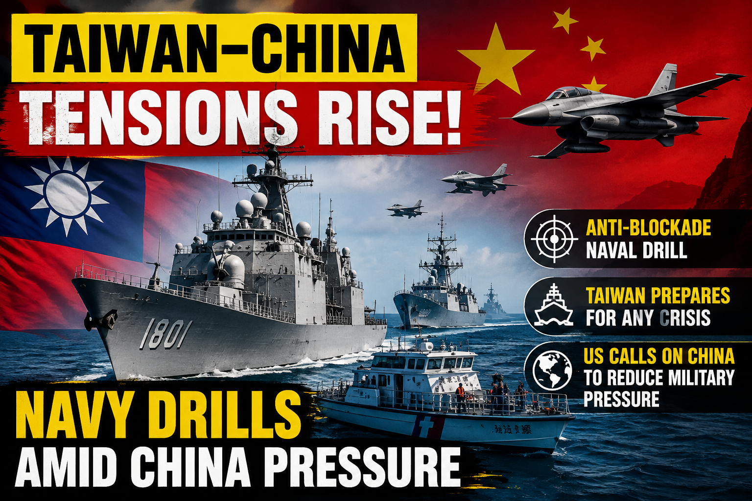 Taiwan–China Tensions Are Rising Again