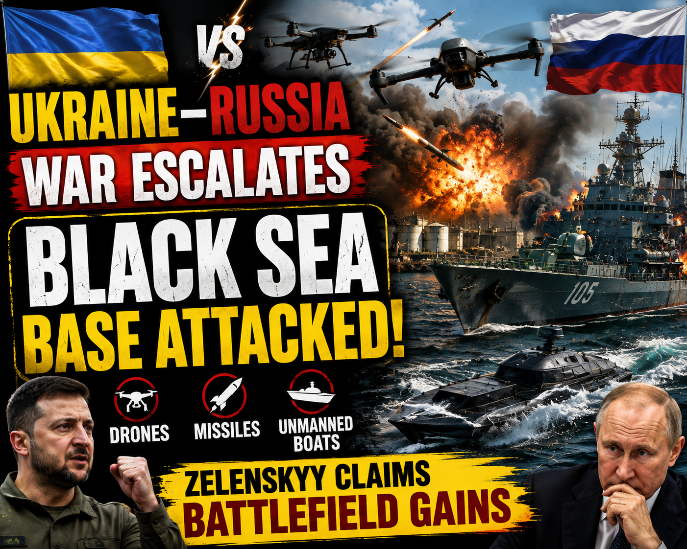 Ukraine–Russia War Escalates