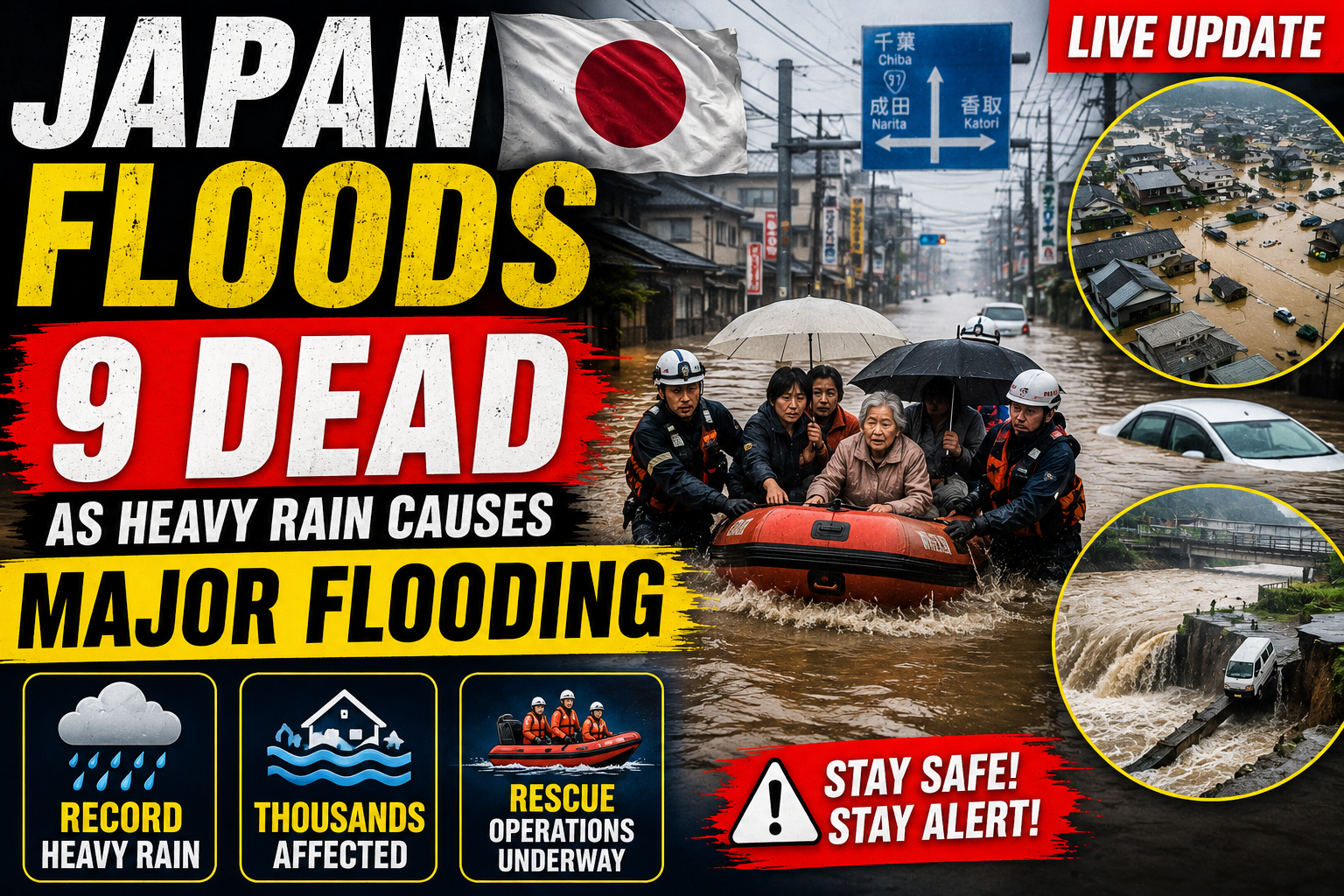 Japan floods today
