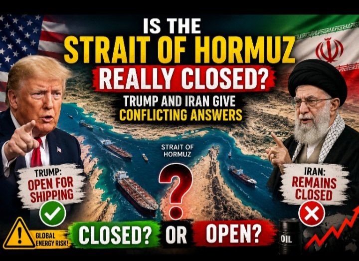 “Is the Strait of Hormuz closed?”