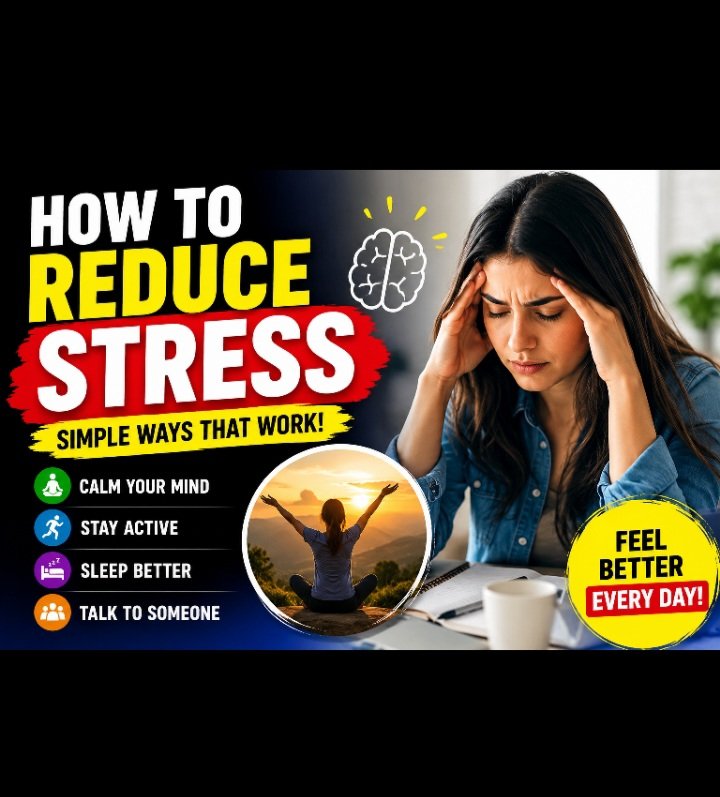 How to reduce stress quickly