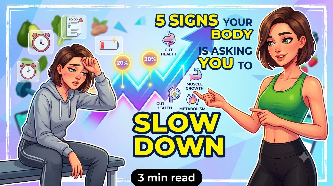 5 Signs Your Body Is Asking You to Slow Down