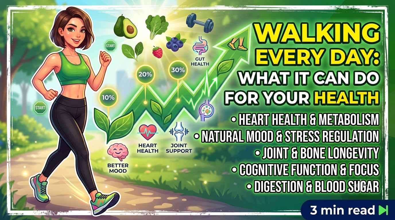 Walking Every Day: What It Can Do for Your Health?