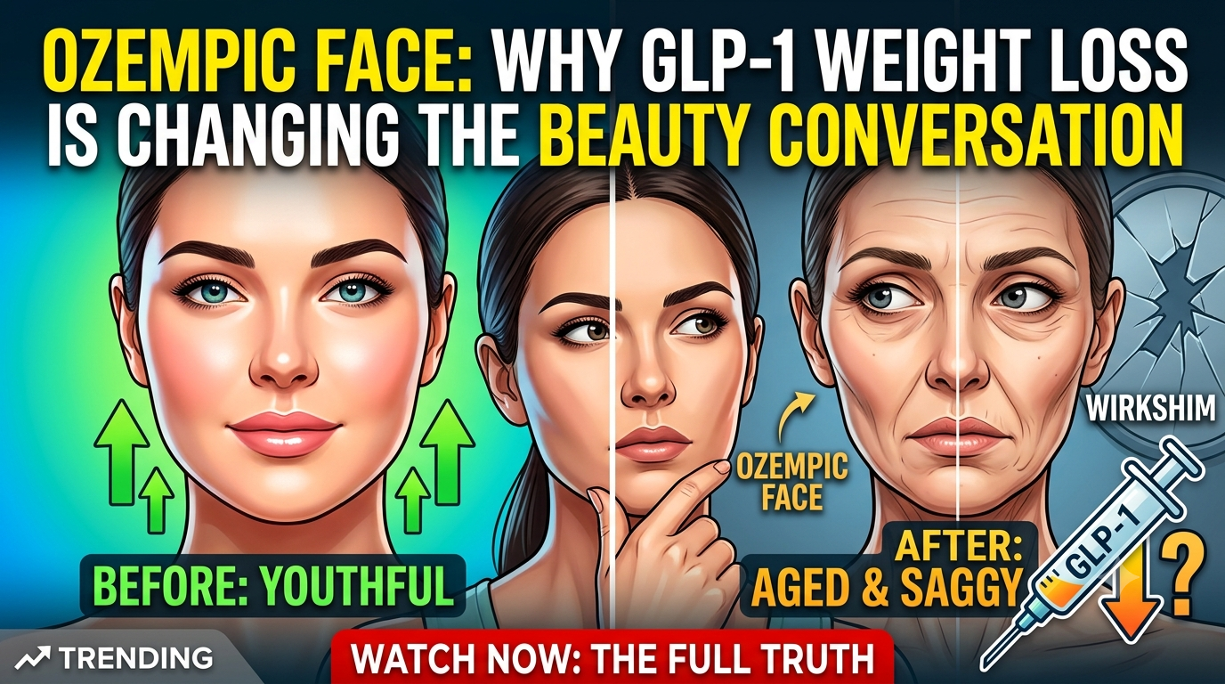 Ozempic Face: Why GLP-1 Weight Loss Is Changing the Beauty Conversation