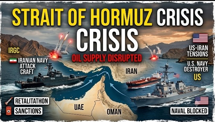 Iran–Hormuz Crisis: Strait of Hormuz Tensions Threaten Global Oil & Shipping | Latest News